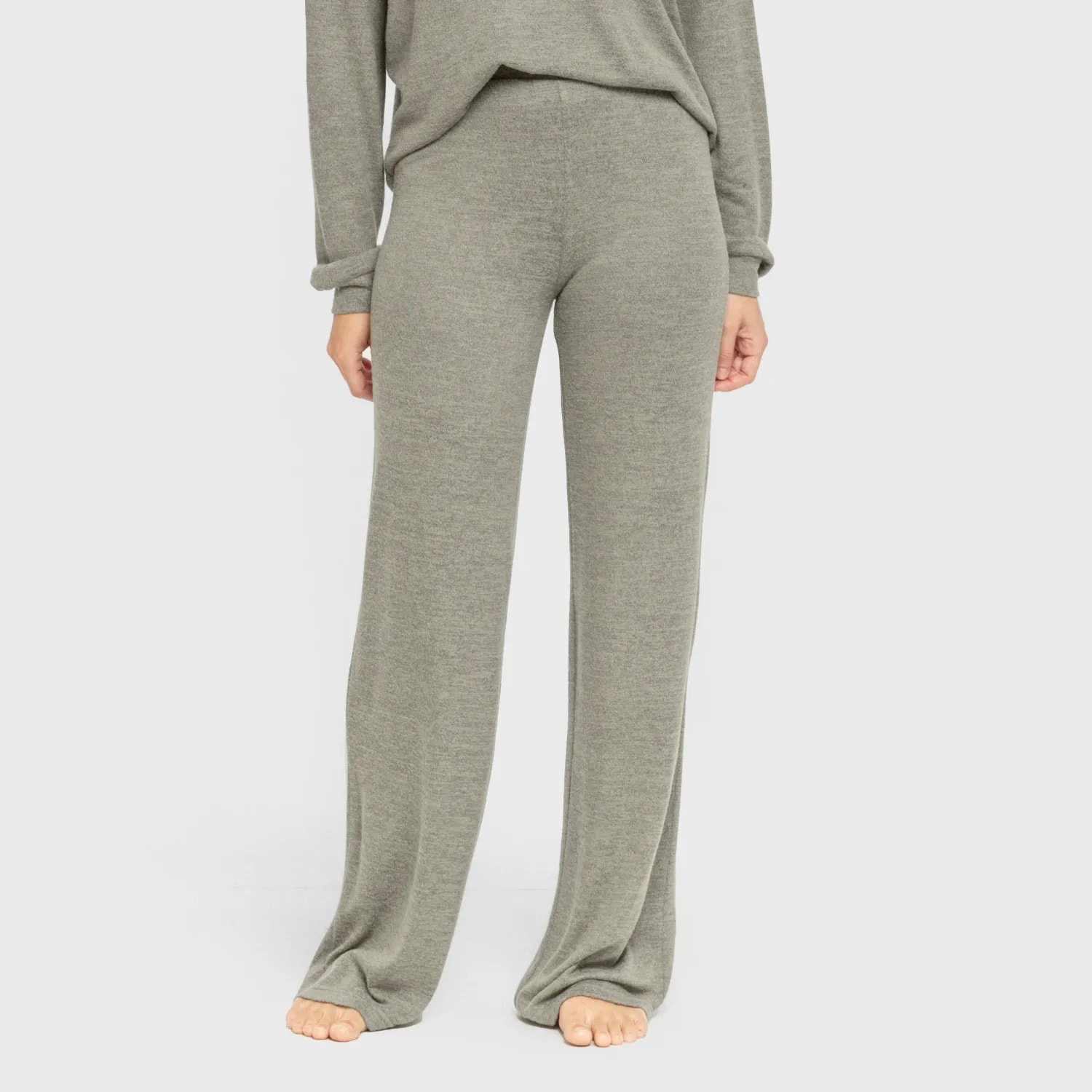 Pijama angorina liso verde