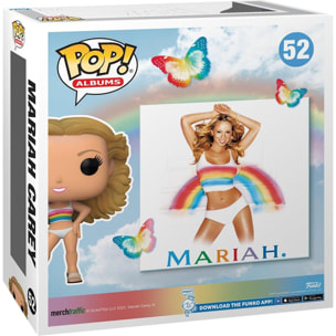 Mariah Carey Funko POP con Cover Album Vinile Figura Mariah Carey - Rainbow 9 cm