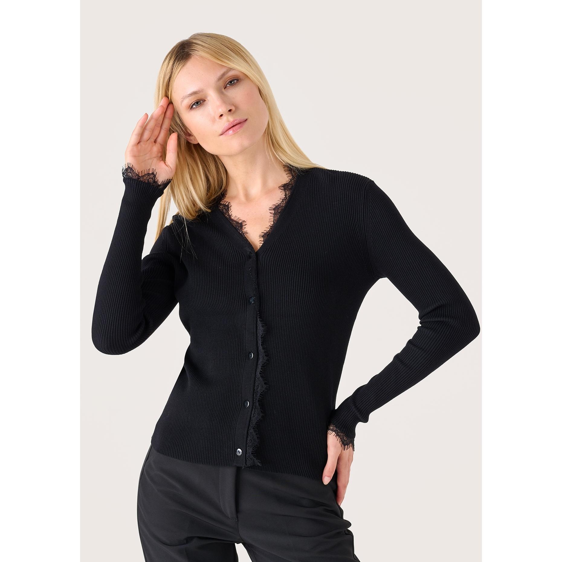 Cardigan Camomilla Black