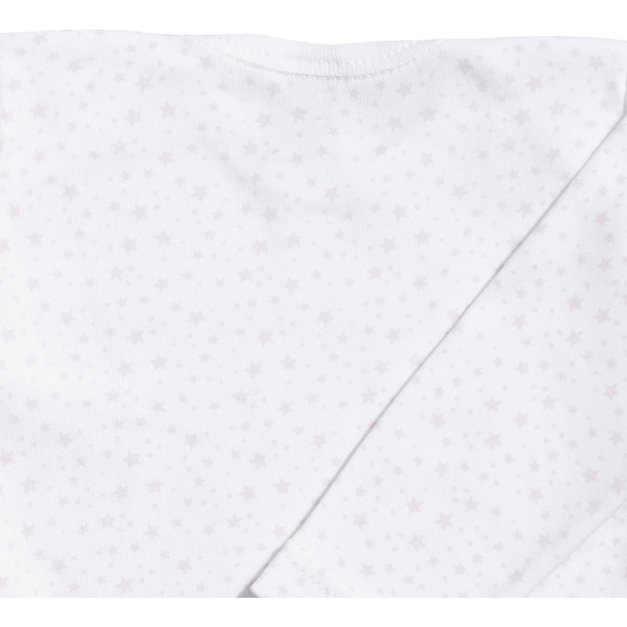 Body bebé manga larga cuello estrellitas