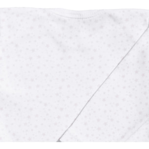 Body bebé manga larga cuello estrellitas