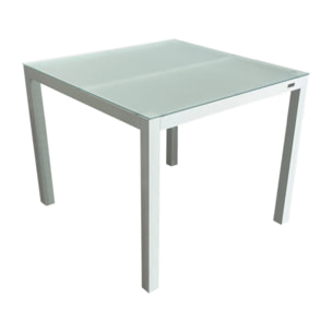 Mesa de jardín – Blanco