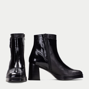 Botin Natalie Black 8 cm
