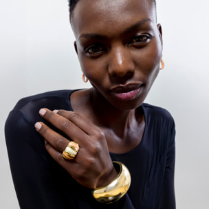 Anillo LUX BY LUX acabado en oro amarillo 18K