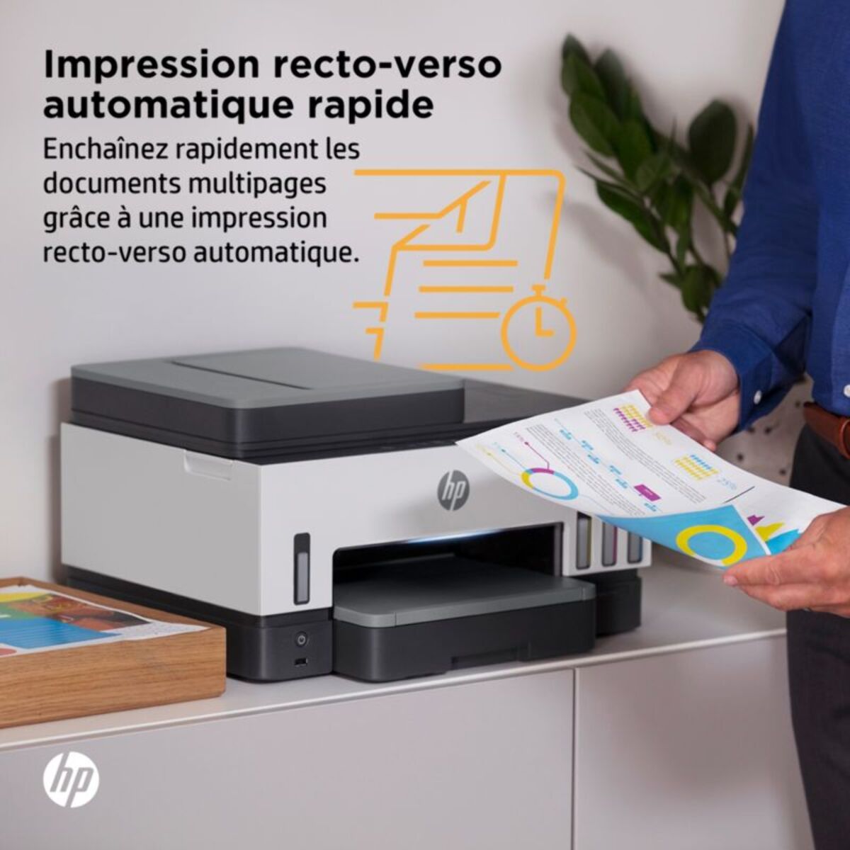 Imprimante jet d'encre HP Smart Tank Plus 7605