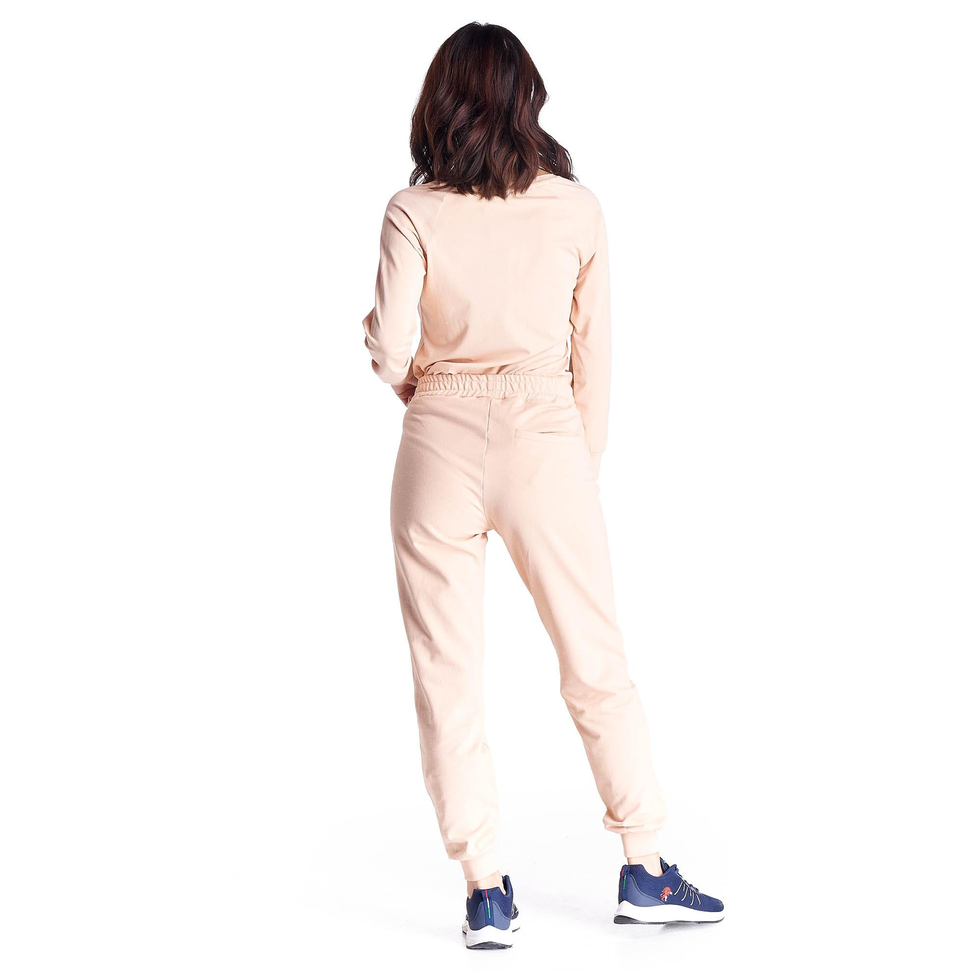 Pantaloni in felpa da donna con polsini Comfort Zone