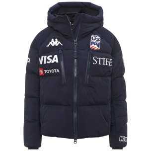 Kappa - Chaquetas Mujer Azul - 6Cento 668C Us