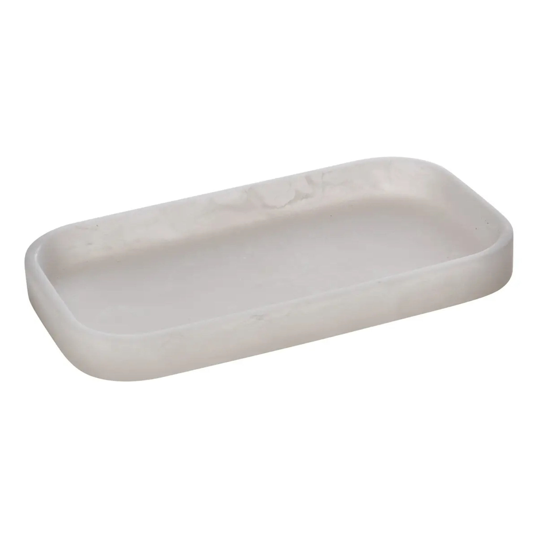 Plateau Cloudy 20,5 x 11,5 x 2,2 cm blanc