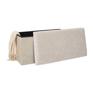 Coffre Banc Pliable Emilia Beige