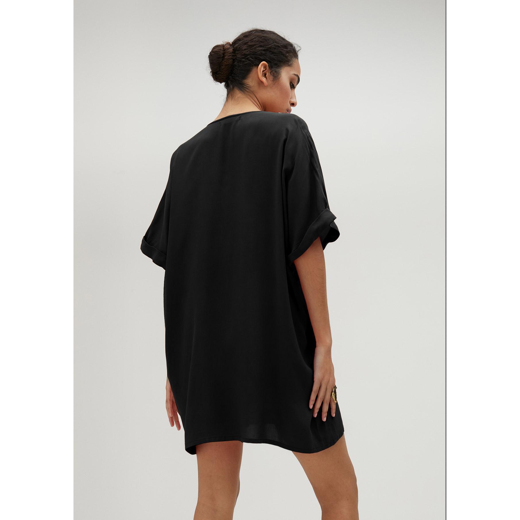Vestito corto con strass