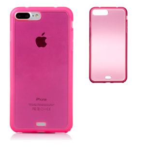 DAM CUSTODIA IN TPU TRASPARENTE PER IP7 PLUS / 8 PLUS 815 Cm. Colore rosa