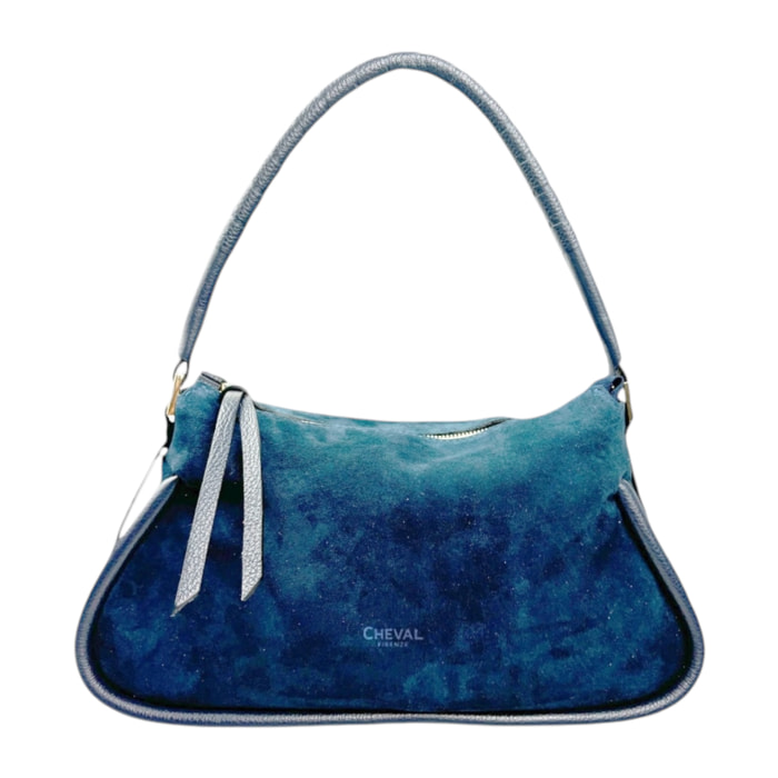 Bolso de Hombro Cheval Firenze Gea F/W Azul Petróleo