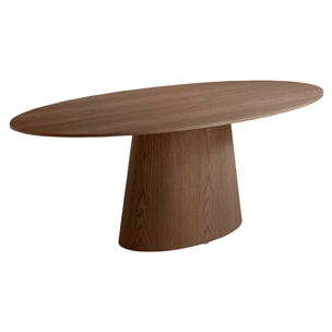 Mesa Angel Cerda de madera de nogal 220x110x76cm