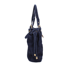 Borsa a mano da donna Made in Italy - Modello Celeste Plus - 100% pelle - 20.0 x 28.5 x 41.0 cm