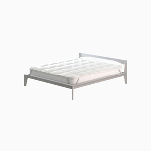 TOPPER PLUS TRAPUNTATO CON ELASTICI - Made in Italy