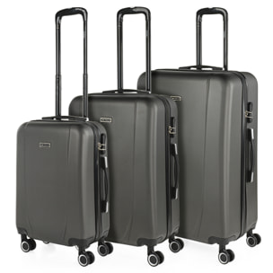 Maleta Itaca Tiber Set De 3 Unidades Antracita