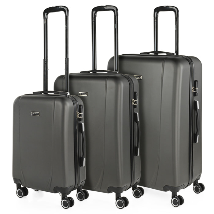 Maleta Itaca Tiber Set De 3 Unidades Antracita