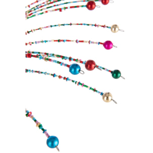 J-Line décoration Branche Perles - fer - mix