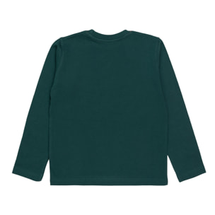 T-shirt maniche lunghe con stampa logo