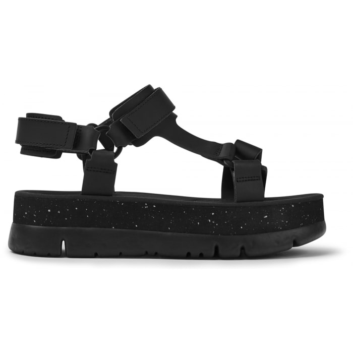 Sandali - CAMPER Oruga Up - Nero - Pelle liscia