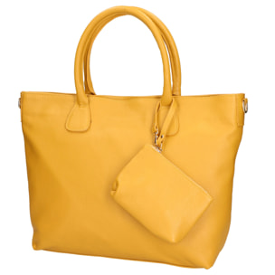 Borsa a mano da donna - Modello Sylvie - 100% pelle - 34.0 x 30.0 x 9.0 cm