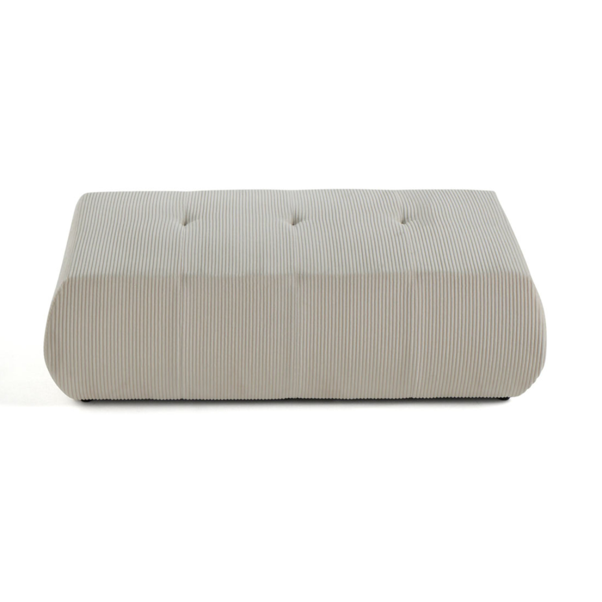 Onyx - pouf d'appoint - en velours côtelé - Beige