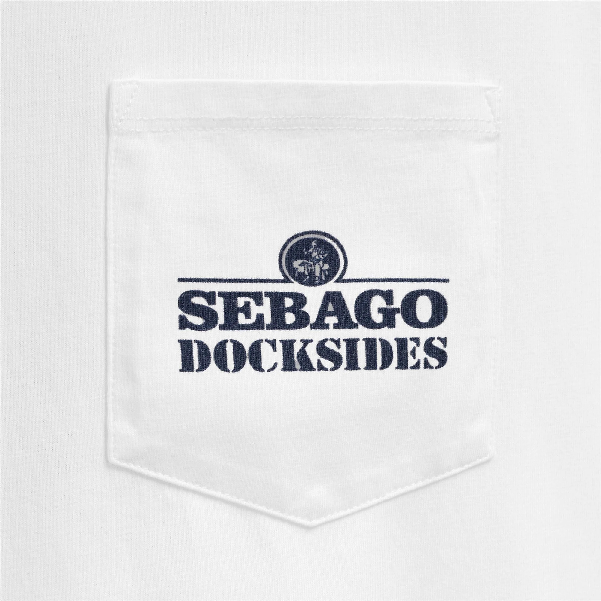 Sebago - T-Shirts & Top Uomo Donna Bianco - Atlantictide