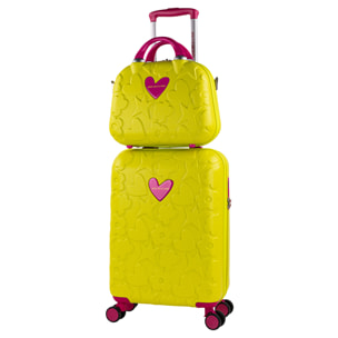 Maleta Pc Pequeña Agatha Ruiz De La Prada Iconic Pistacho