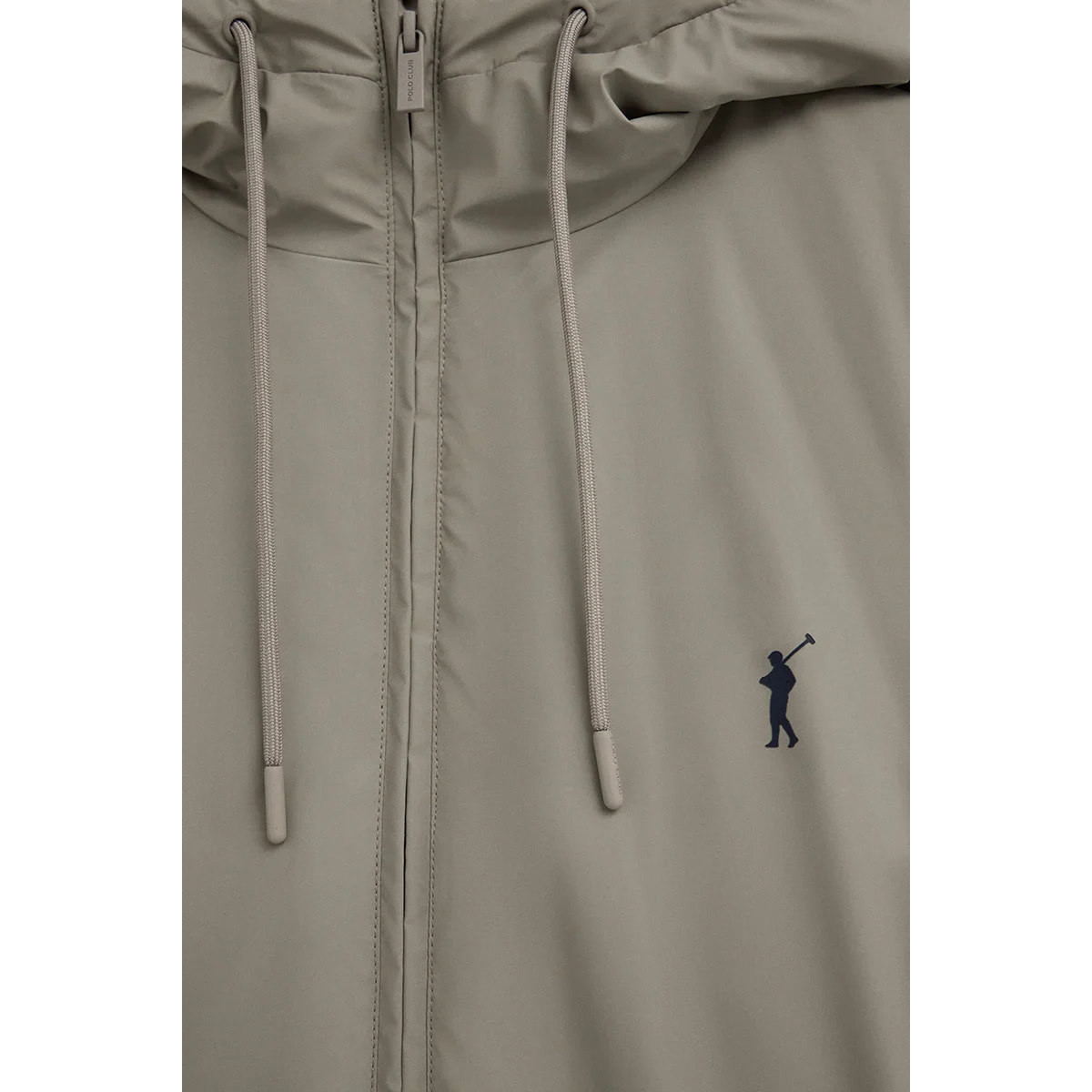 Chaqueta Dorsey color piedra con logo Rigby Go