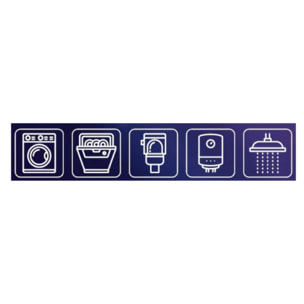 Cartouche de remplacement avec insert IPSKXM pour Adoucisseur d'eau IPS 100 Kalyxx MINI (IPSKXMINSERT)