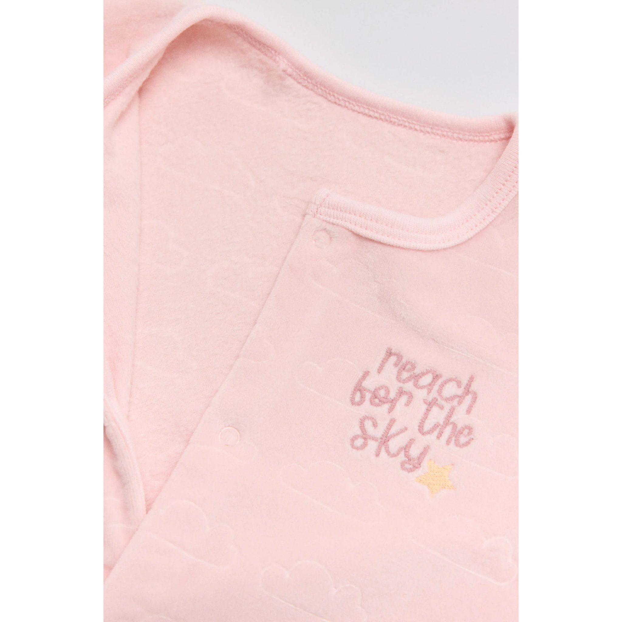 Tutina rosa a maniche lunghe per neonato Baby Stars