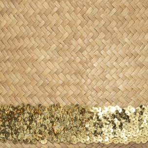 Panier Sequins Rond x 3