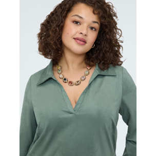 Fiorella Rubino - Collar con piedras multicolor y estrás - Oro