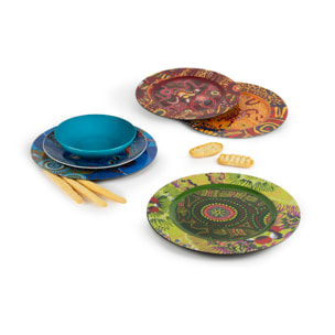 Set 6 Sottopiatti 33 cm – Excelsa, Plastica Aboriginal