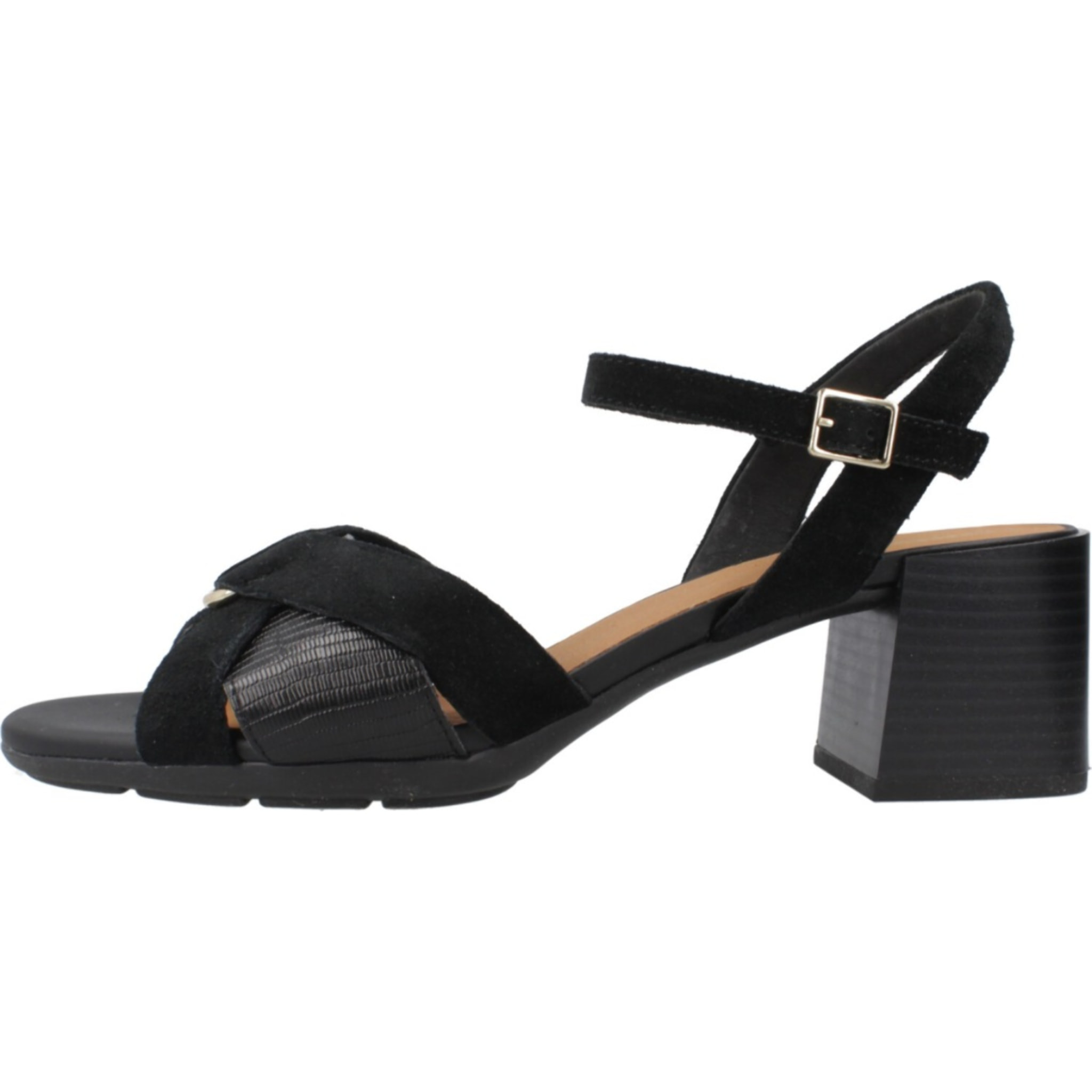 Sandalias tacón Mujer de la marca GEOX  modelo D NEW MARYKARMEN Black