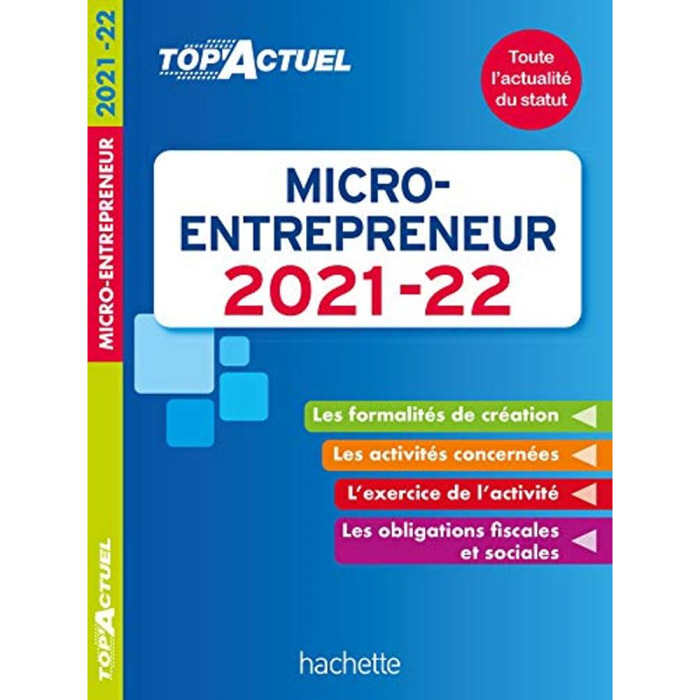 Deleporte, Bénédicte | Top'Actuel Micro-entrepreneur 2021-2022 | Livre d'occasion