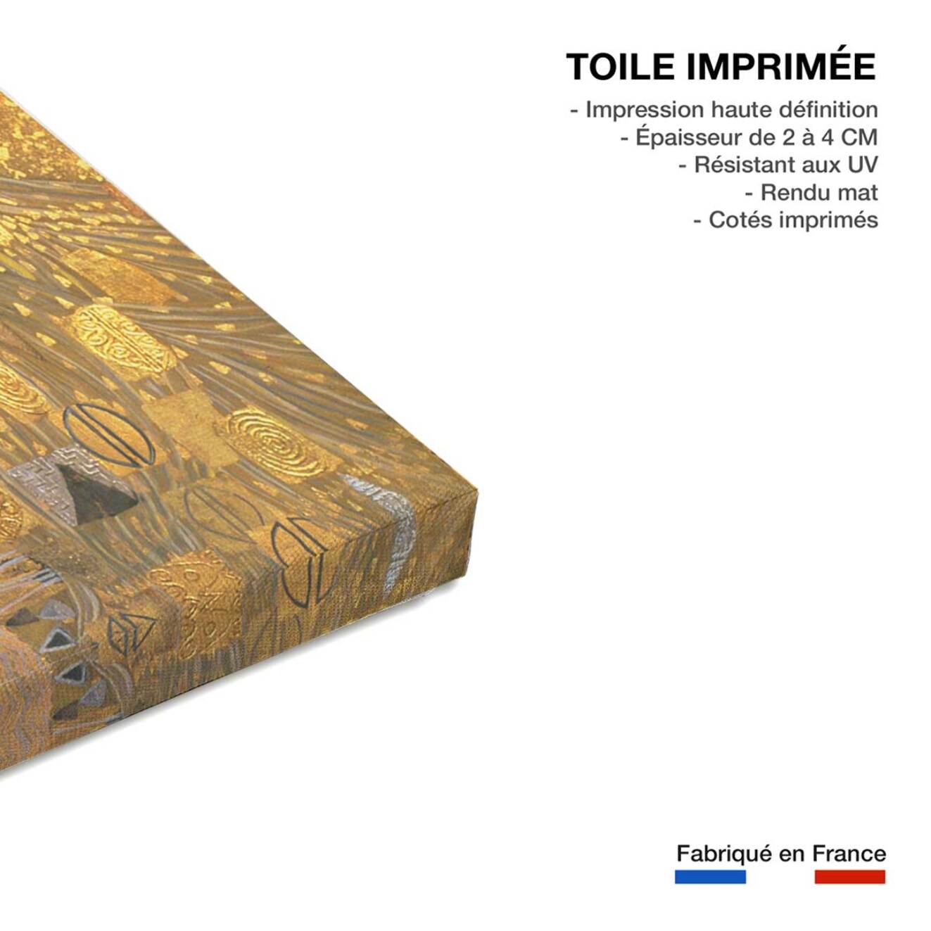 Tableau  Adèle de Gustav Klimt Toile imprimée