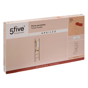 Porte-serviettes Argileo 15x45cm blanc