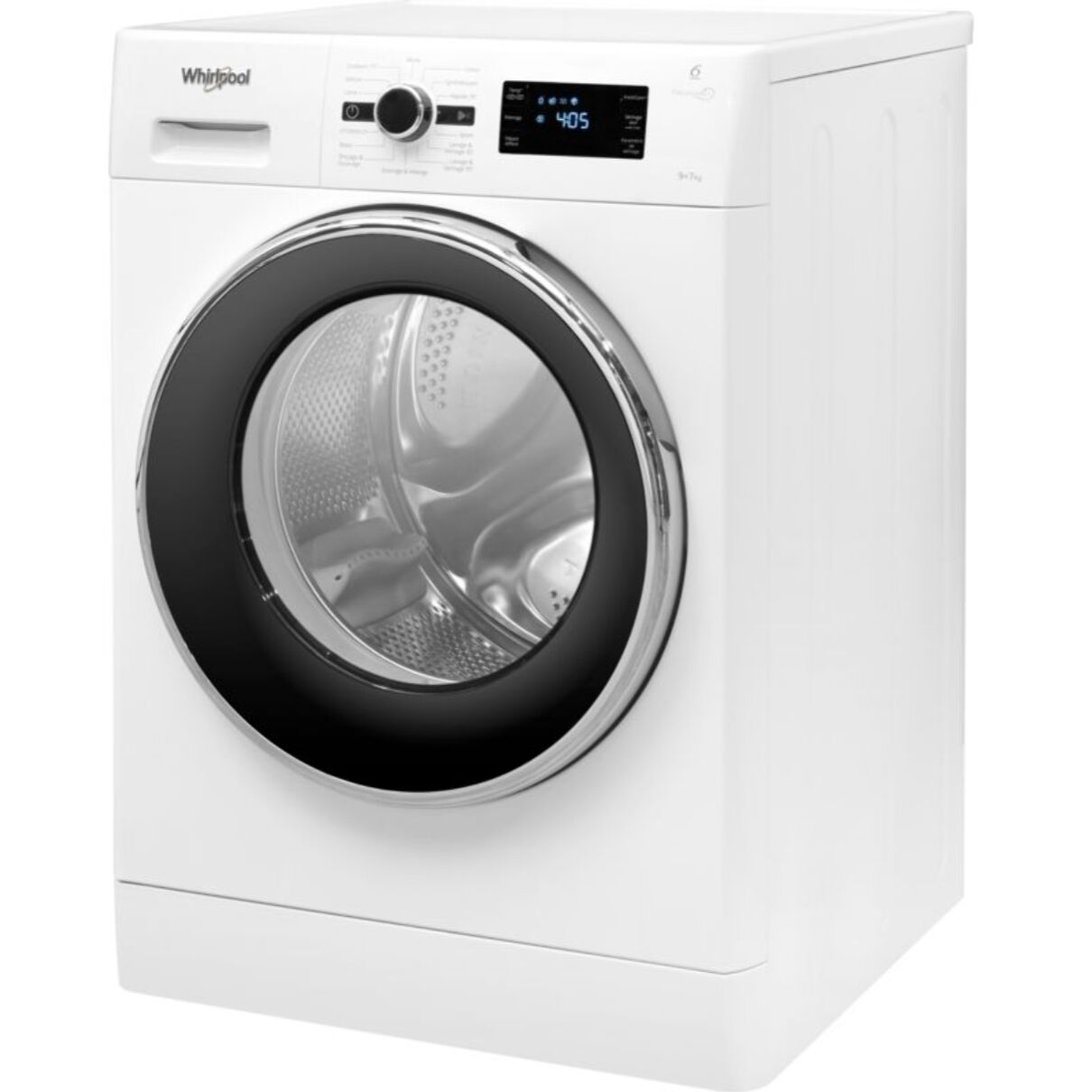 Lave linge séchant hublot WHIRLPOOL FWDG97168BXFR