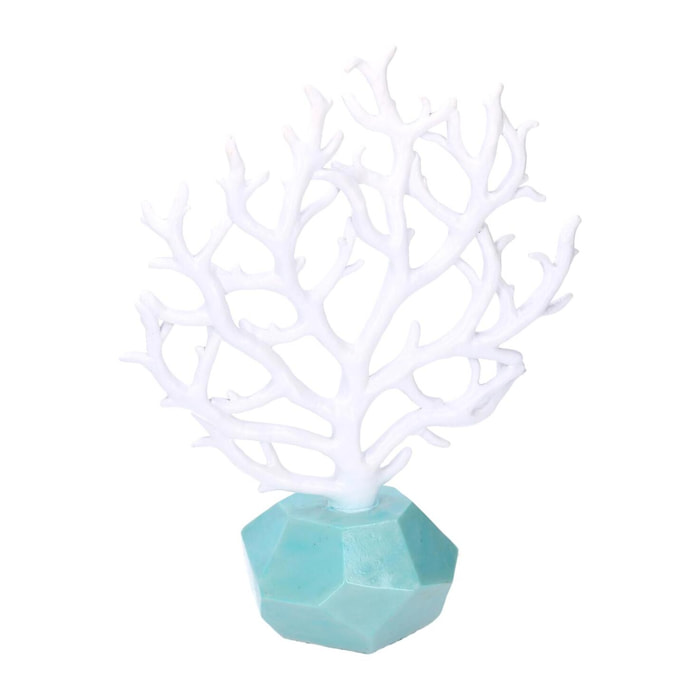 Corallo in resina Mare bianco cm25x10h31,5