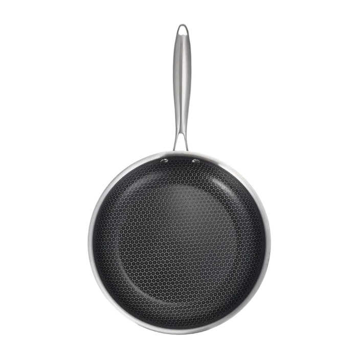 Poêle en inox triplex antiadhésive