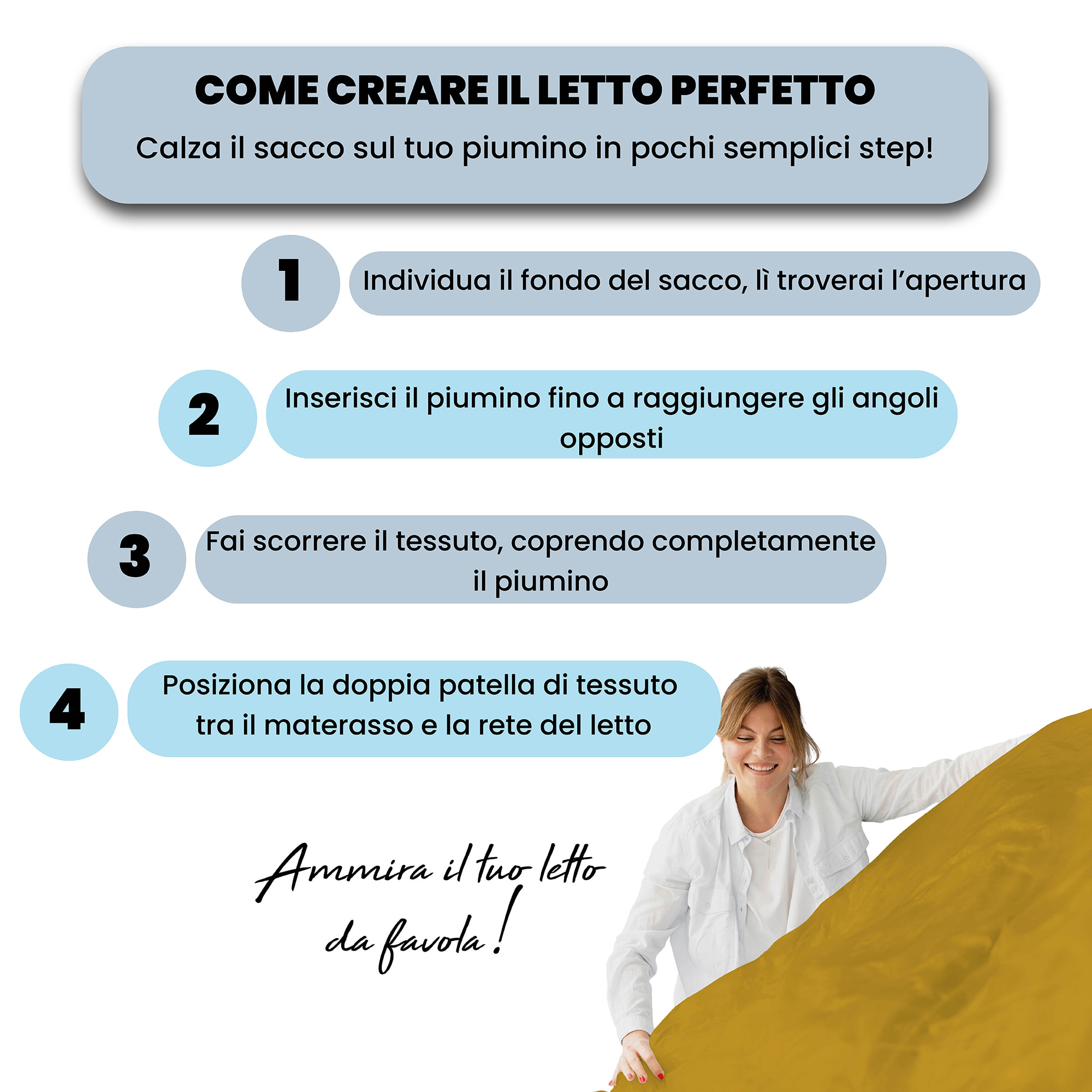 PARURE COPRIPIUMINO NATURAL COLOR PIAZZA E MEZZA - 100% COTONE MADE IN ITALY