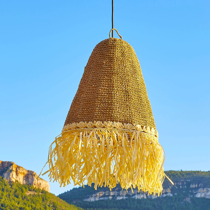 Abat jour naturel seul PALOMA INDOOR H45cm
