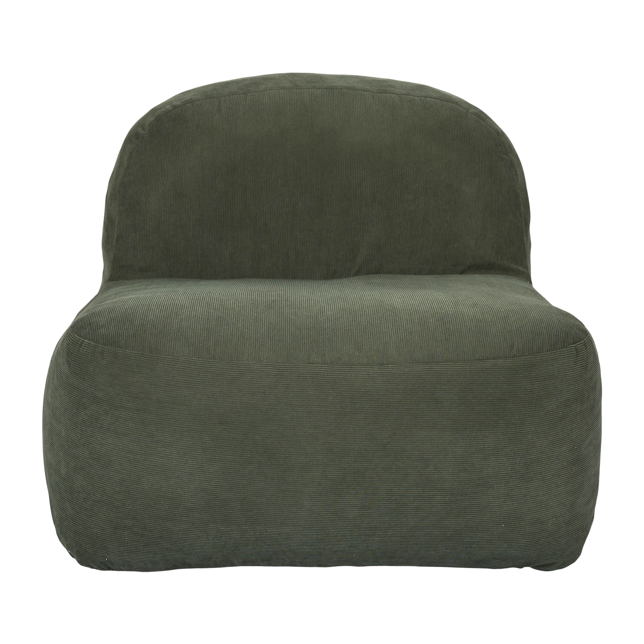 Fauteuil - HOME DECO FACTORY - Jules - Compact - Vert