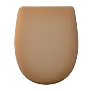 Abattant Double OLFA avec Couvercle  - Effet Jaspé - Beige