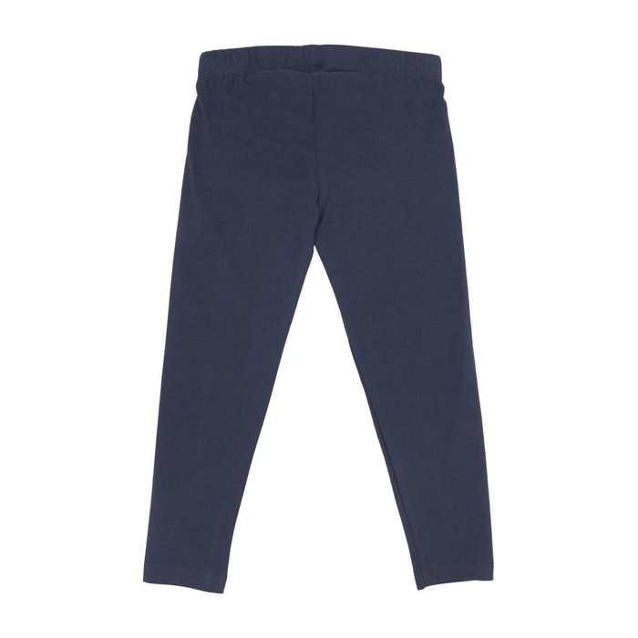 Leggings da bambina logo piccolo Basic