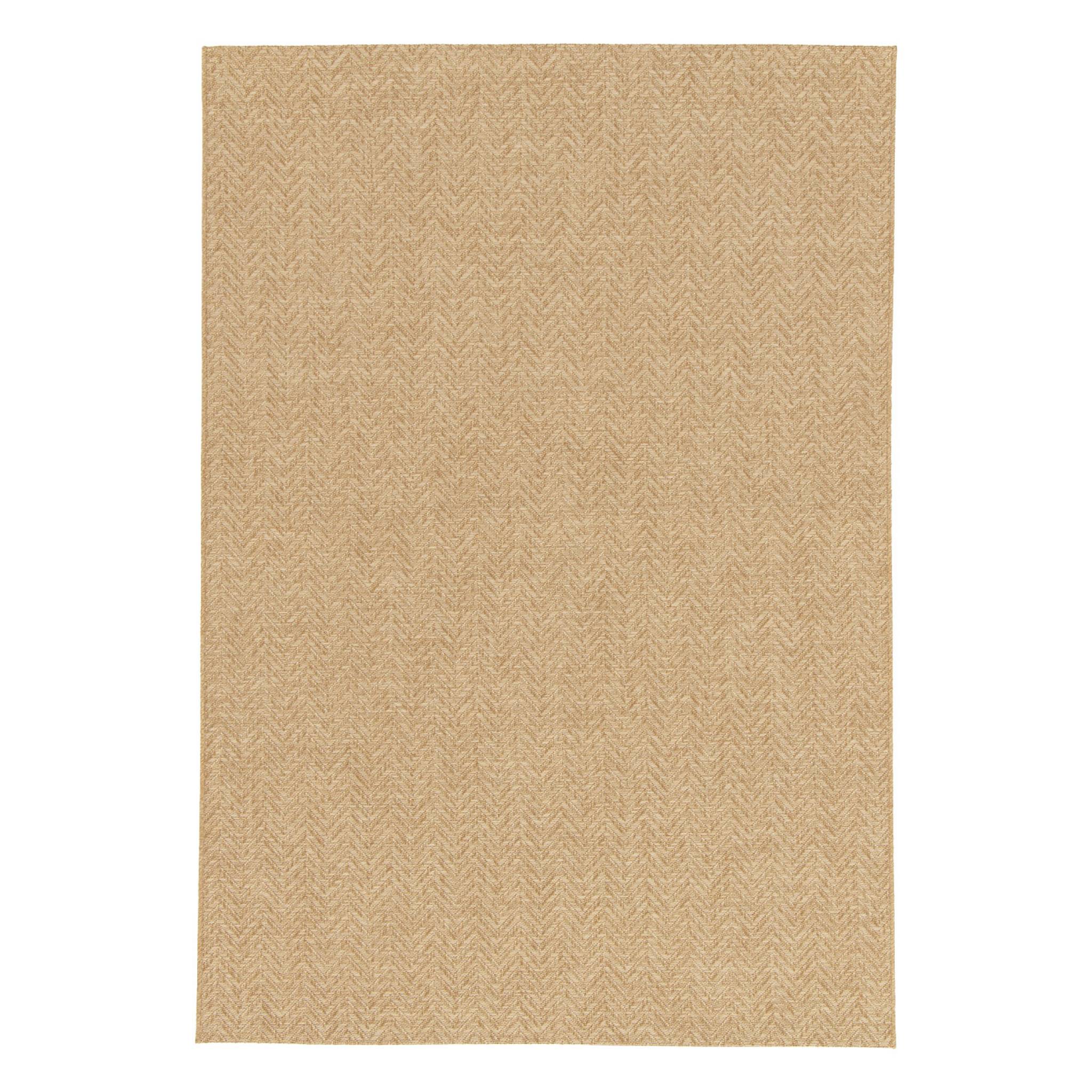 Tapis intérieur/extérieur effet jute coloris naturel OLIVER