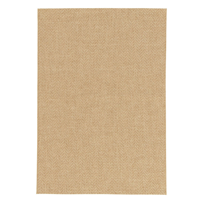 Tapis intérieur/extérieur effet jute coloris naturel OLIVER