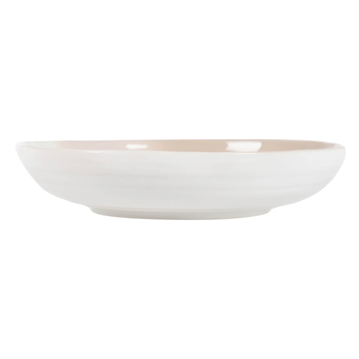 Centro Ceramica Beige 26x26x5 Cm