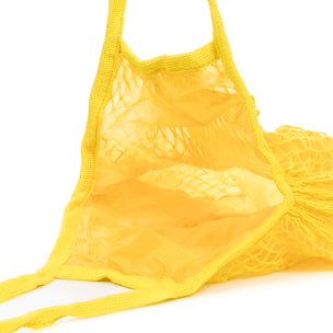 Forliana Bolso de hombro Mujer. Tejido Algodón Crochet Nylon